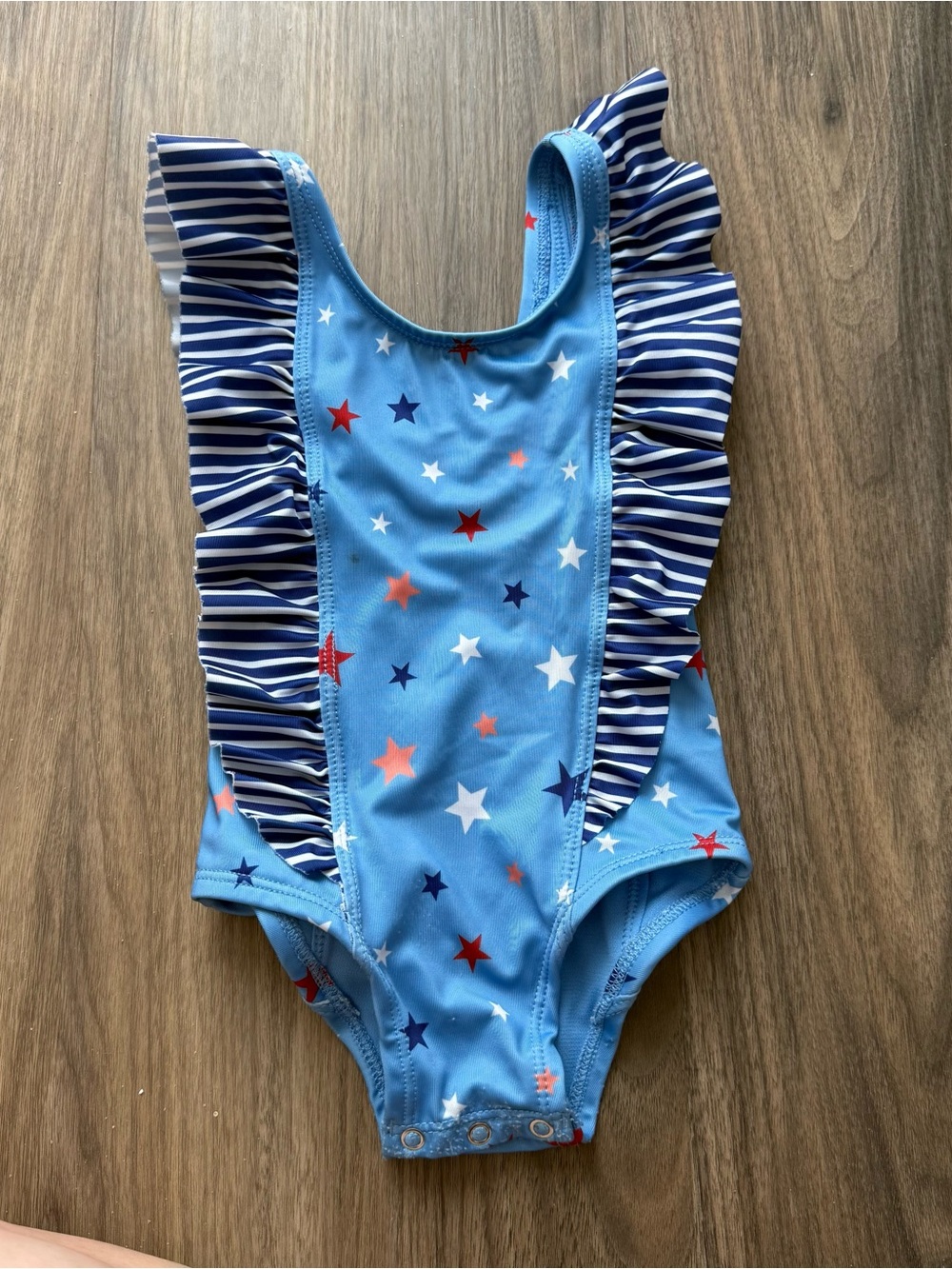 Baby girl 4th of July swimsuit